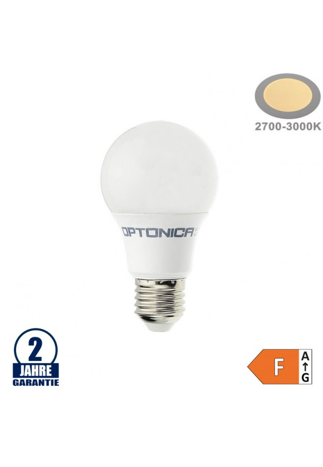 Lampadina LED 8,5W Attacco E27 - Luce Calda 2700K